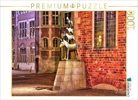 Calvendo Puzzle The Bremen Town Musicians | 1000 Pieces, Finished Size 25.2 × 18