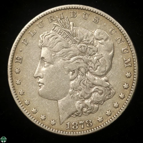 1878-P 7TF Rev of 79 Morgan Silver Dollar - Choice Very Fine Details