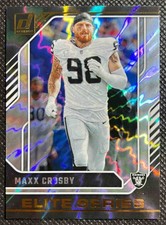 2024 Panini Donruss Maxx Crosby #14 The Elite Series Raiders