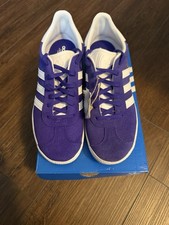 Kids Adidas Gazelle Shoe 6.5 Purple IE5597