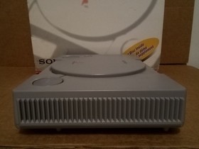 PlayStation 1 PS1 SCPH-5501 Console And Box Only. Tested Works. 