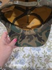 Vintage Ducks Unlimited Camo Green Camouflage Snapback Hat Cap — photo 4