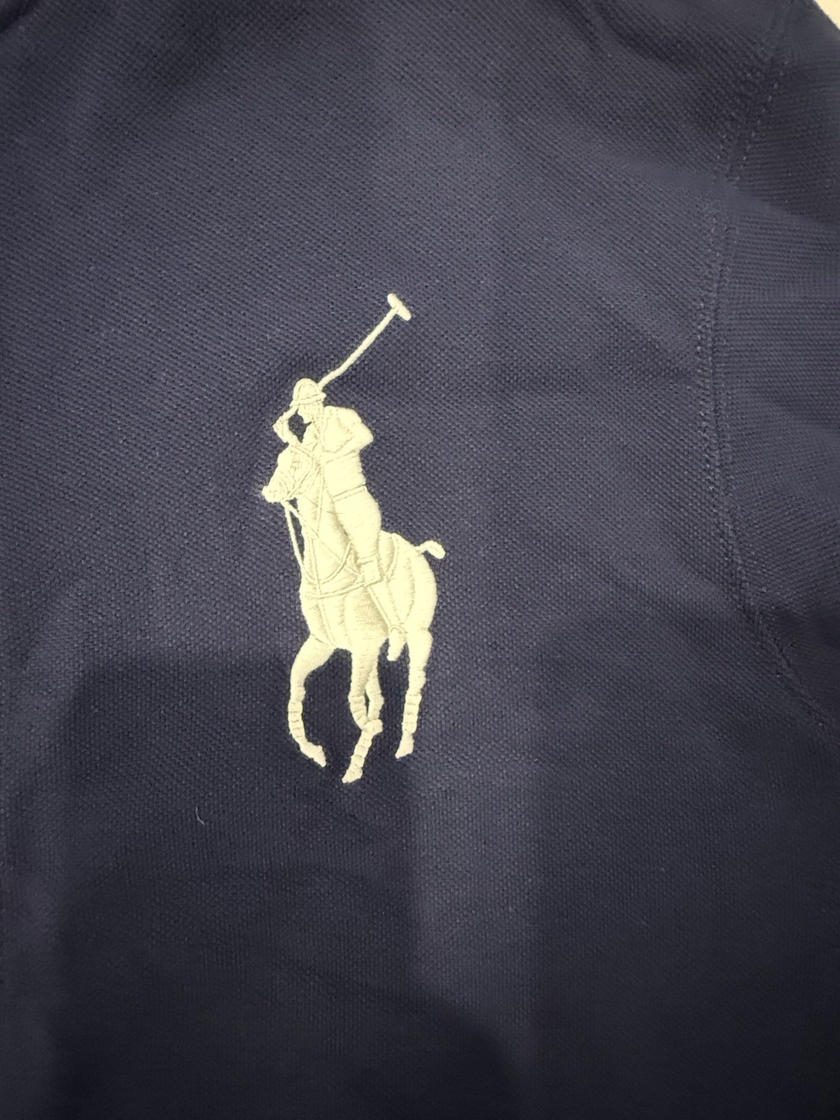 Polo Ralph Lauren Big Pony Navy giacca completa di zip grande