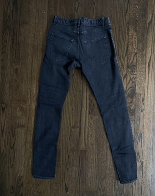 Saint laurent Paris ,デニム， サイズ：24(S) SAINT LAURENT PARIS（サンローランパリ）デニムパンツ 黒 サイズ:28(S