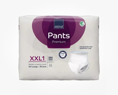 3x Abena Pants Premium XXL1 Inkontinenzpants (20 Stück)