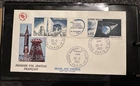 France 1965 France Satellite A1 Se Tenant Strip FDC