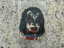 KISS 1980 SEALED GENE SIMMONS LARGE IRON ON PATCH MEXICO AUCOIN VINTAGE RARE 