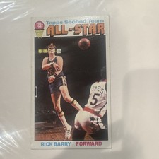 Topps 1976-77 Second Team All-Star Rick Barry #132 Warriors NBA Basketball