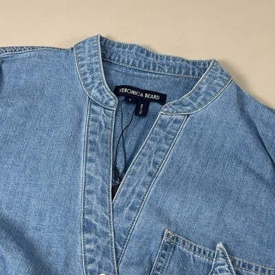 Veronica Beard Dunn Denim Dress | Iceberg | Size 8