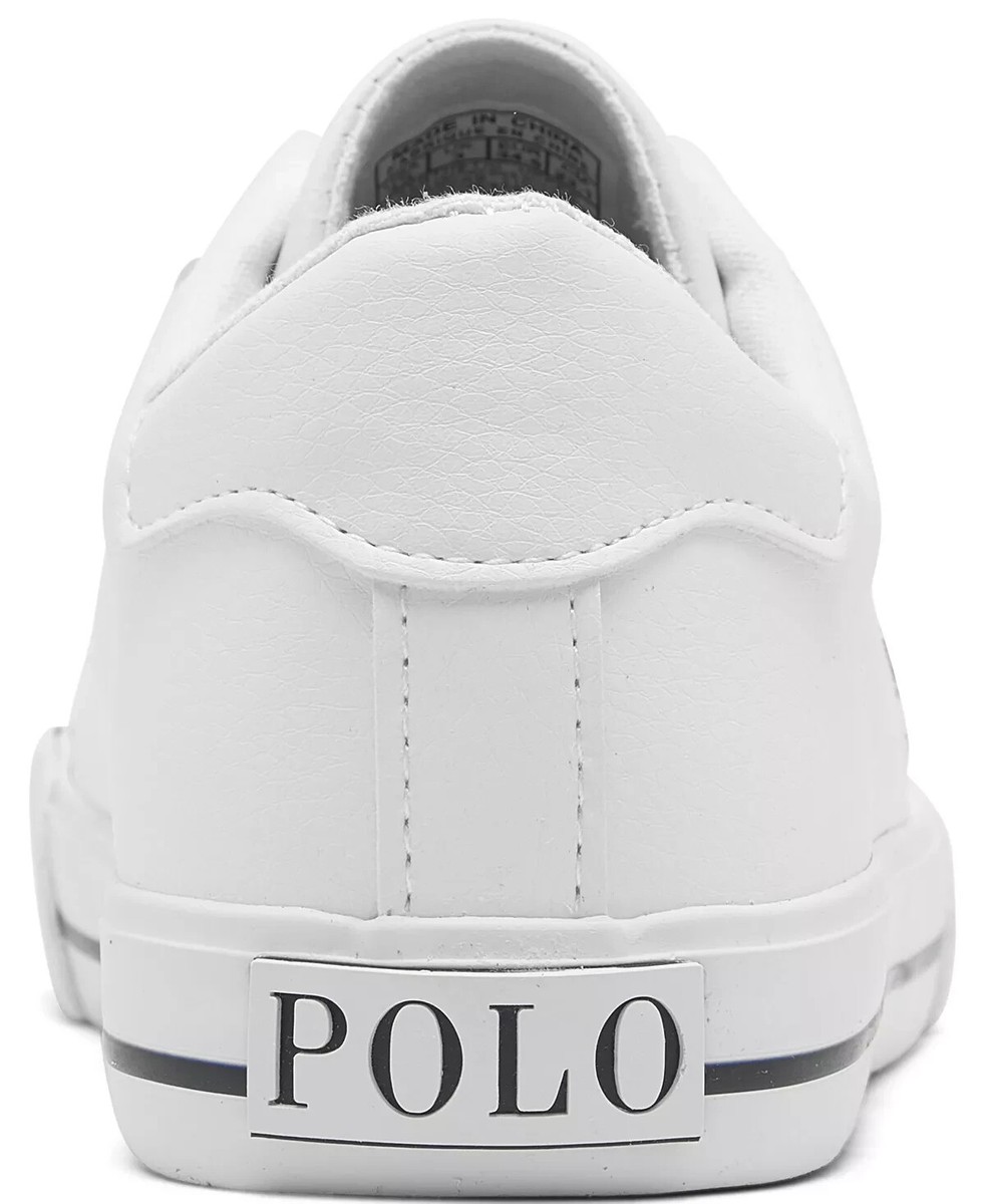 Polo Ralph Lauren ホワイトスニーカー ポロ ラルフローレン スニーカー メンズ レザー 白 ローカット