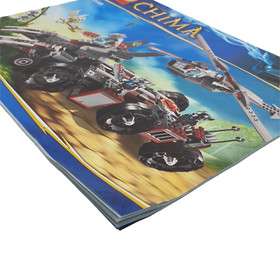 Lego 70009 CHIMA Worrizs Combat Lair INSTRUCTION MANUALS ONLY 2013 Retired 8+ Gd