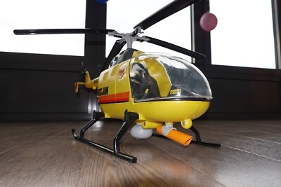 ①ホール アース エピローグ　サブカル　ジョブス　ヴィンテージ Big Jim Adventure Rescue Helicopter 1978 Wt 1 figur,Very