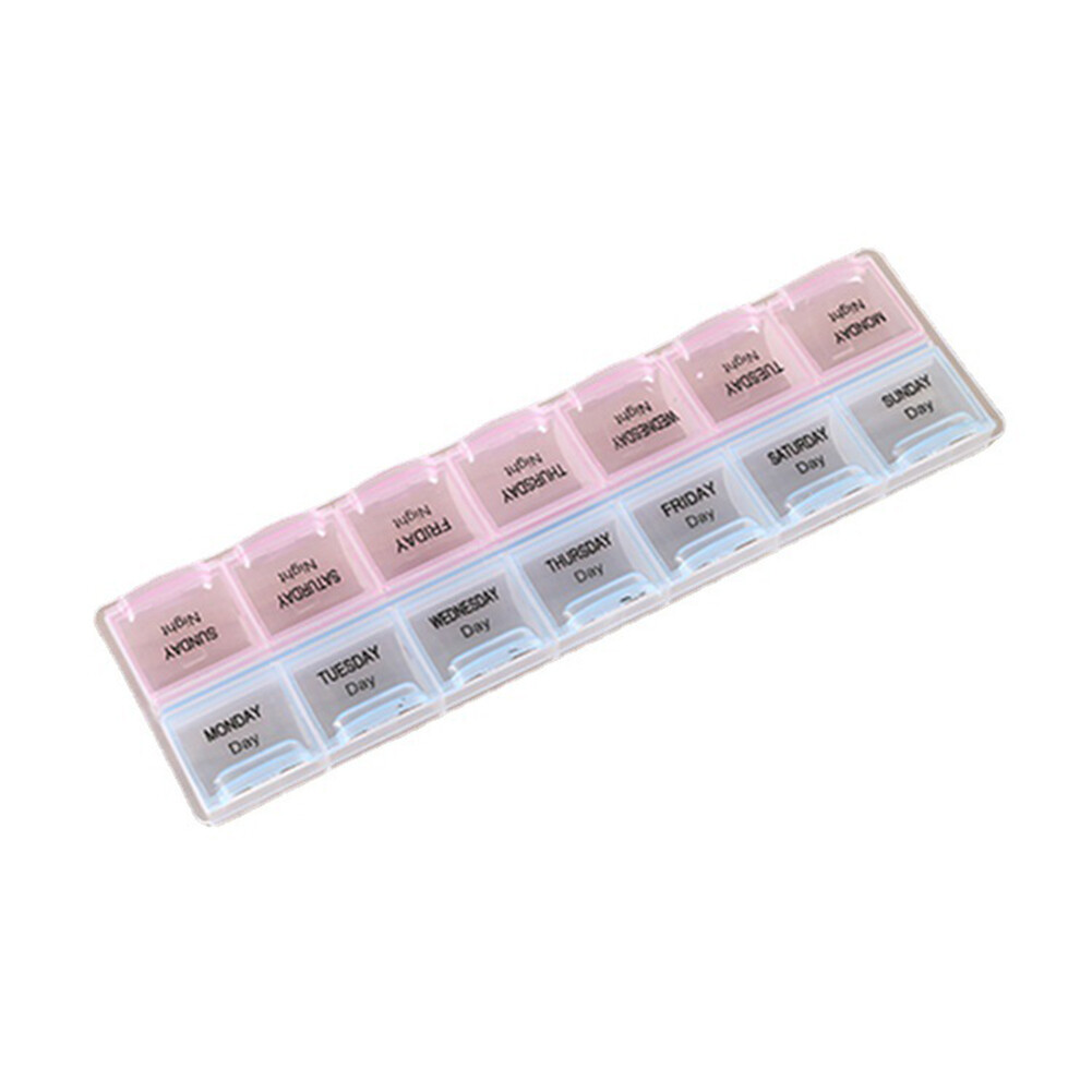 Weekly Pill Organizer 2 Times A Day 7 Day Pill Organizer Travel Pill