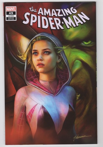 Amazing Spider-Man #49 Shannon Maer Ghost-Spider Trade Variante NM
