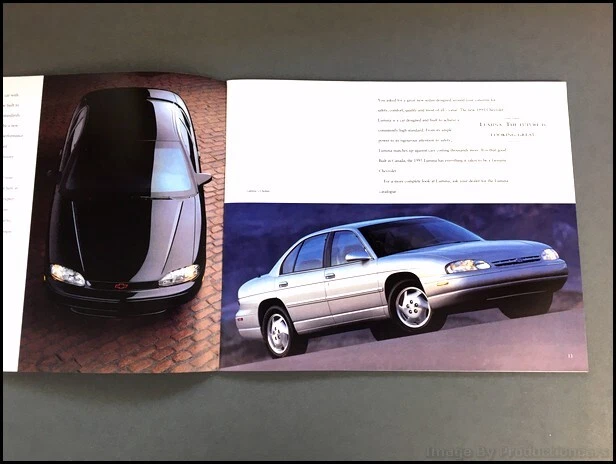 1995 Chevrolet 68-page CANADA Brochure Catalog Impala SS Caprice Camaro Beretta Foto 2 de 4