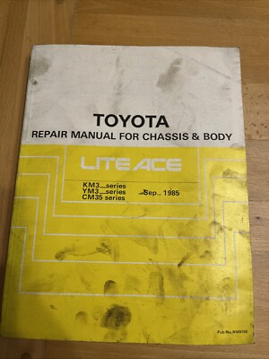 Toyota Lite Ace Workshop Manual