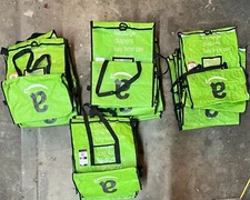 Amazon Fresh Reusable Foldable Green Tote Storage Moving Picnic Large 20 Bags