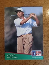 ROCCO MEDIATE 1991 PRO SET PGA TOUR GOLF Card # 163 JUST PULLED FRESH MINT 10 