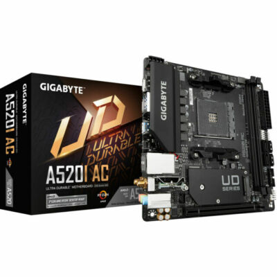 GIGABYTE A520I AC, Socket AM4, AMD Motherboard