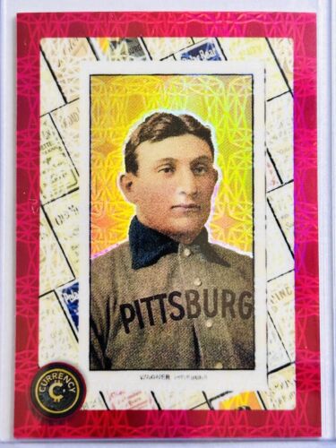 HONUS WAGNER  #33  Cardsmiths Currency S2 RED RUBY Gemstone Refractor # 21/25 - Picture 1 of 3