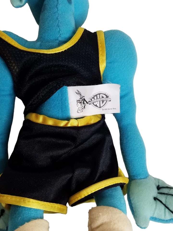 Figura de peluche Warner Bros Space Jam McDonald Blanko the Monstar 1996 11 pulgadas de alto Foto 4 de 4