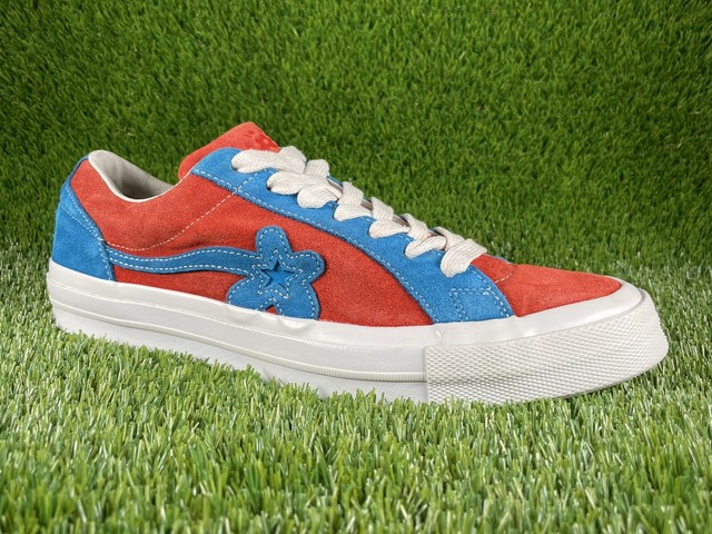 golf le fleur shoes red and blue