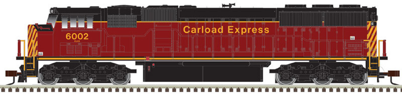 Atlas N EMD SD60M Carload Express CLXX #6002 DC 40005212 | eBay