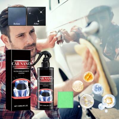 Nano Car Scratch Repair Spray 120ml | Fast Scratch Coa Removal & Protective O2Y4