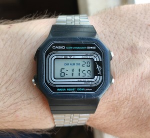 casio marlin digital watch