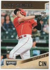 Nick Senzel 2019 PANINI CHRONICLES BASEBALL Playoff RC #8 Reds
