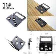 25/100pcs Saw Tooth Picture Photo Oil Painting Frame Wall Hook Hanger with Screw