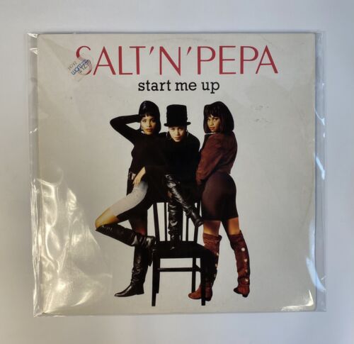 SALT N’ PEPA “Start Me Up” • 12" Vinyl Record • 1992 - 4 Track • Made In Holland - Picture 1 of 10