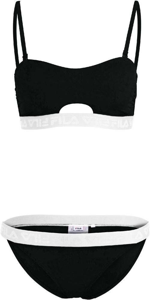 Bikini donna Fila Sanming fascia bikini nero