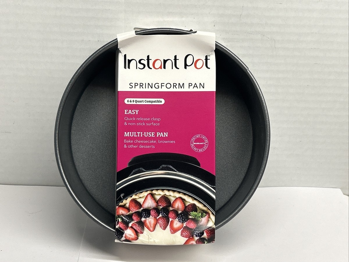Instant Pot Springform Pan Quart compatible nonstick quick
