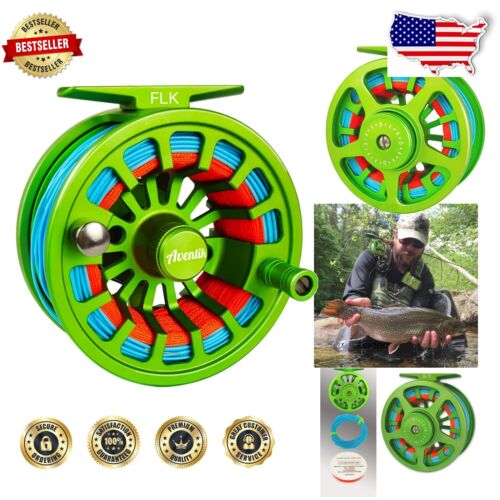 Ambidextrous Fly Fishing Reel Combo – Durable & Corrosion Resistant Design