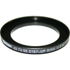 New Tiffen 43-55mm Step-Up Ring MFR 4355SUR