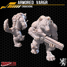 Armored Vargr - Crouching | 2nd Dynasty | Tra...