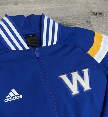 Adidas Golden State Warriors Warm Up Jacket Authentic Sz M Curry