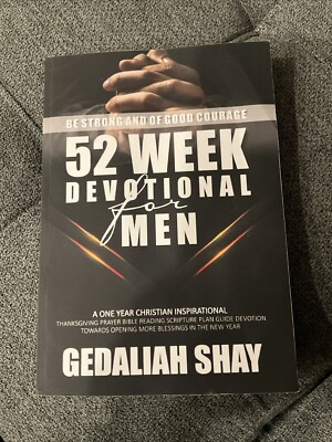 52 Week Devotional For Men: A One Year Christian Inspirational Thanksgiving 