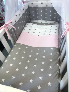 grey cot bed sheet