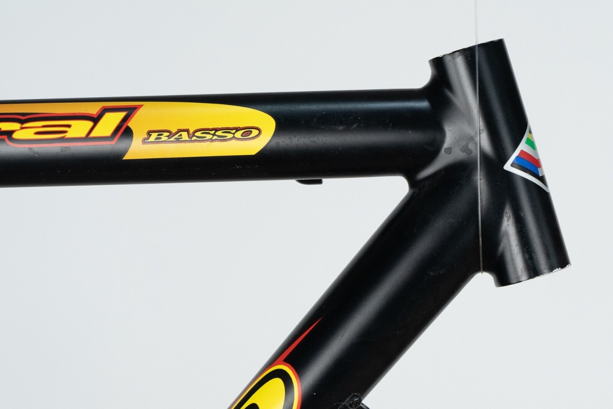 NOS BASSO CORAL NOVA 7003 ALLOY FRAME VINTAGE ROAD RACING BIKE