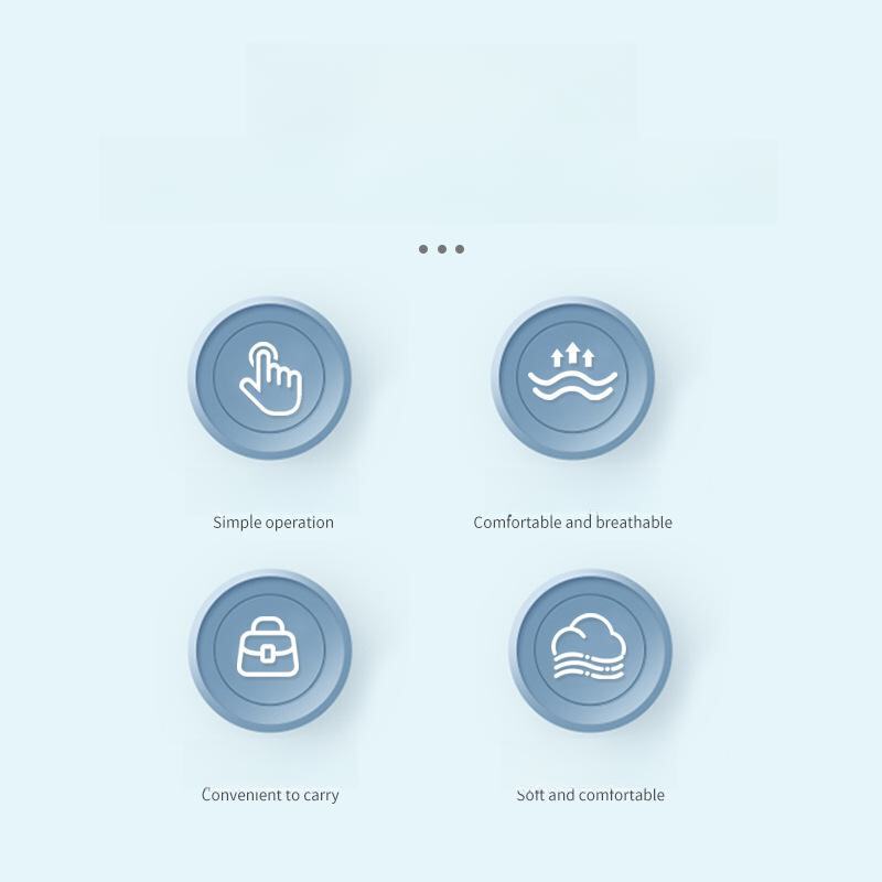 bequemes aufblasbares Kissen für Hämorrhoiden und Druckgeschwüre bei älteren