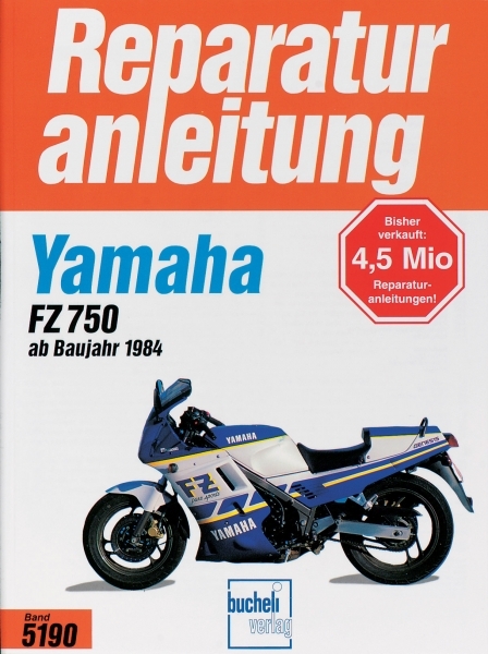 Thumbnail - Yamaha Fz 750 Ab 1984 Reparaturanleitung Reparatur-handbuch