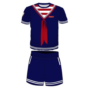 Scoops Ahoy Steve Cosplay Costume Summer T-shirt Pants Pj ...