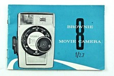 189439 Kodak Brownie 8 Movie Camera Genuine Original User Instruction Manual