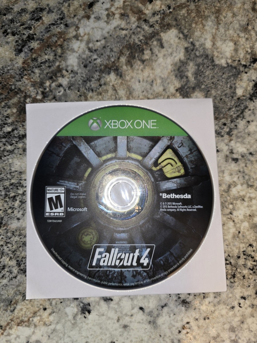 Fallout Microsoft Xbox One 2015 Video Game DISC ONLY vault-tec bethesda  ghoul