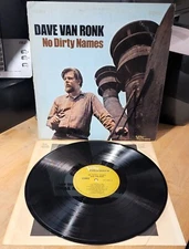 DAVE VAN RONK - NO DIRTY NAMES (LP) VERVE FTS-3009
