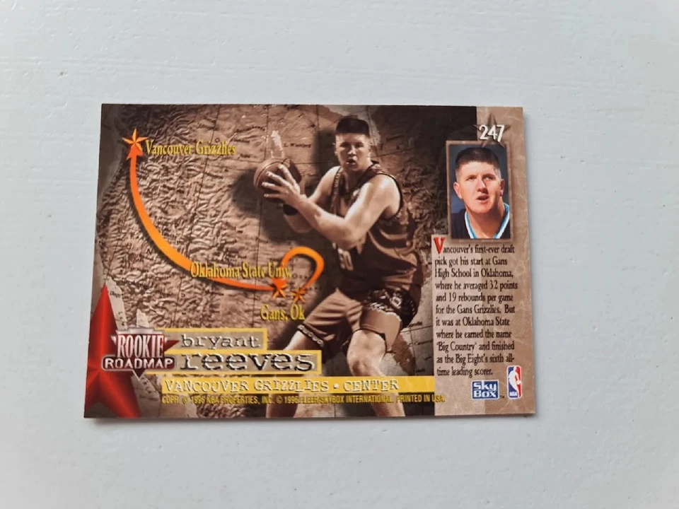 Baloncesto NBA Bryant Reeves # 247 Foto 2 de 3