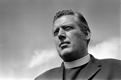 Reverend Ian Paisley seen here at Stormont August Z8267-005 1969 Old Photo