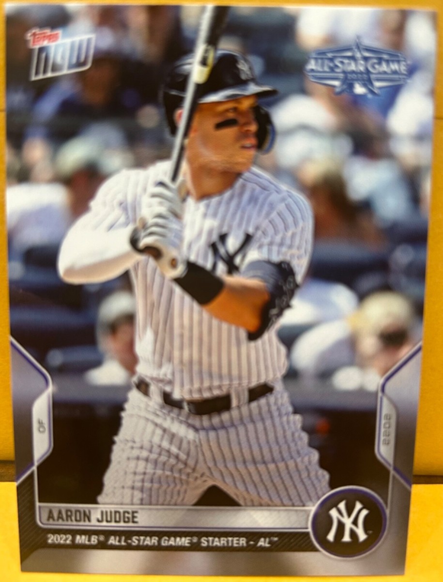 2022 Topps Now MLB All-Star Game Aaron Judge #ASG-11 New